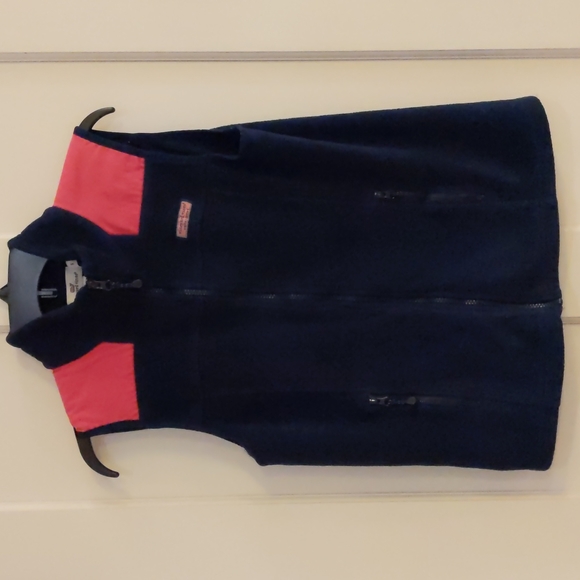 Women's S Vineyard Vines Shep Vest - Picture 1 of 3